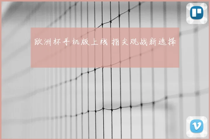 欧洲杯手机版上线 指尖观战新选择