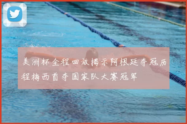 美洲杯全程回放揭示阿根廷夺冠历程梅西首夺国家队大赛冠军